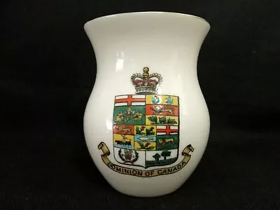 Buy Goss Crested China - DOMINION OF CANADA Crest - Devizes Celtic Drinking Cup 88mm • 5.50£
