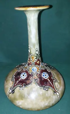 Buy Stunning Art Nouveau Stoneware Tubelined Vase By Royal Doulton • 89.99£