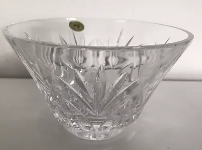 Buy Tyrone Crystal Flared Dish Bowl Sweets Candy Trinkets Excellent Cond 3.5” Tall • 14.99£