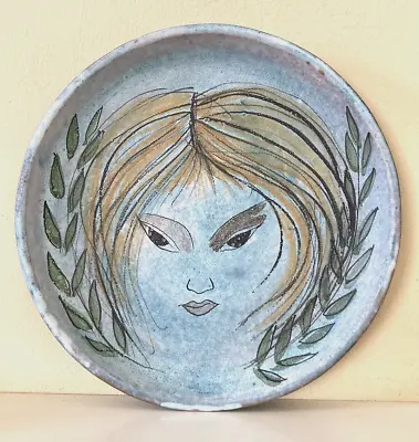 Buy Marie Madeline Madeleine Jolly, Le Triskel,  Vallauris 1950-60s Plate Face • 175£
