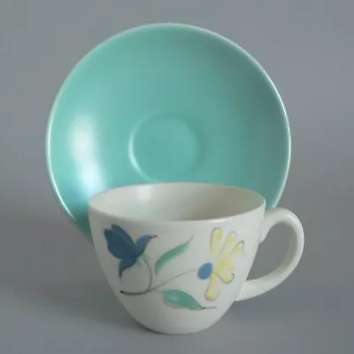 Buy Poole Pottery Summer Days Coffee Duos Yz Pattern 1950's Vintage A1 Cute Espresso • 9.99£