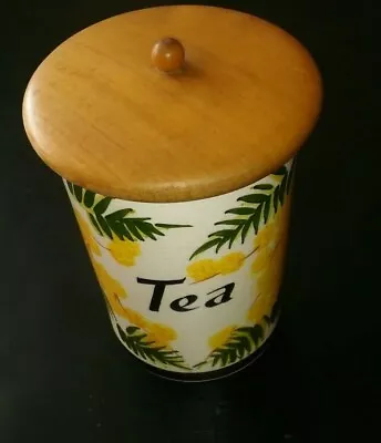 Buy Toni Raymond Pottery Tea Jar - Rare Pattern. We Have More Toni Raymond Jars/pots • 6£