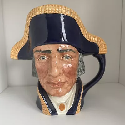 Buy Royal Doulton Large Character Toby Jug Lord Nelson D6336 Geoff Blower • 74.99£