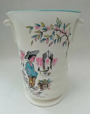 Buy Crown Ducal Ware Vintage Petit Pierre French Boy Vase • 10.99£