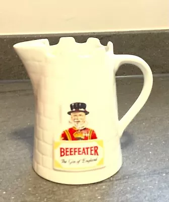 Buy Vintage Beefeater Gin Castle Ceramic Pitcher, Jug - Seton Pottery Cornwall - VGC • 10£