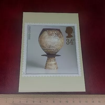 Buy Vintage Postcard Royal Mail Studio Pottery Hans Coper • 3.15£