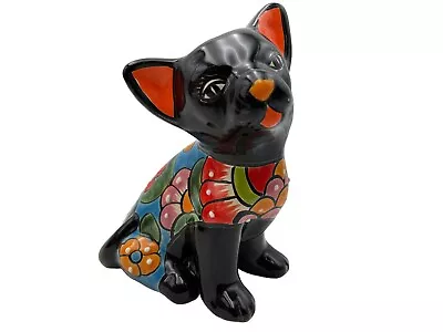 Buy Talavera Chihuahua Dog Sculpture Mexican Pottery Folk Art Home Decor 8.75  • 64.49£