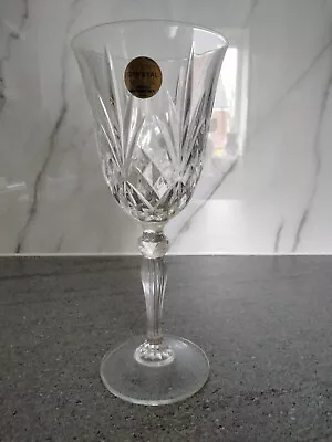 Buy Vintage Italian Capri 24% Lead Crystal Wine Glass • 7.82£