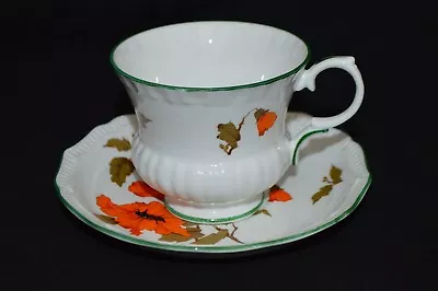 Buy Crown Staffordshire Fine Bone China Footed Tea Cup And Saucer Camelot England  • 23.65£