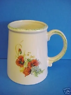 Buy Kernewek Pottery Company Poppy Design 1 Pint Tankard, Mug, Pencil Pot Or Vase • 17.99£