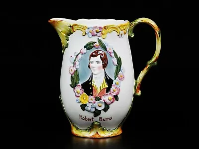 Buy Beswick Ware Hand Painted  Robert Burns  Pitcher Made In England It Is 8  Tall. • 152.30£