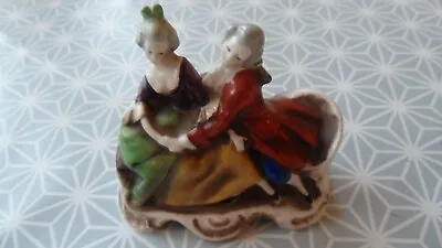 Buy Antique William Goebel Couple Figurine - Crown & WG Mark • 14.99£