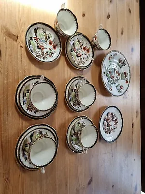 Buy 🌟Rare Pre 1903 Antique Foley China 21 Piece (+1 ) Tea Set Chinese Pattern🌟 • 60£