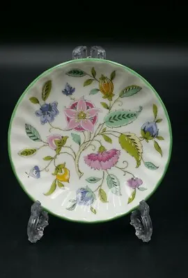 Buy Minton Haddon Hall Green Edge Trinket/Sweet Dish-1sts And Seconds • 12.90£
