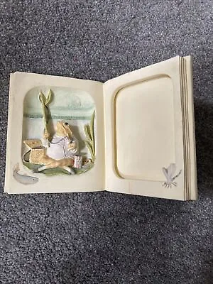 Buy Vintage Beatrix Potter Book Photo Frame Jeremy Fisher Frog VGC • 9.40£