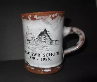 Buy Lovely GLYNOGWR SCHOOL Vintage MUG 1879-1988 Centenary EWENNY POTTERY WALES • 10£