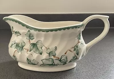 Buy BHS Country Vine Tableware- Green Ivy - Gravy Boat And Side Plate • 10£