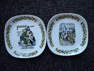 Buy  Lord Nelson Pottery Advertising Plates Van Houtens Cocoa & Pears Soap Plate • 5.99£