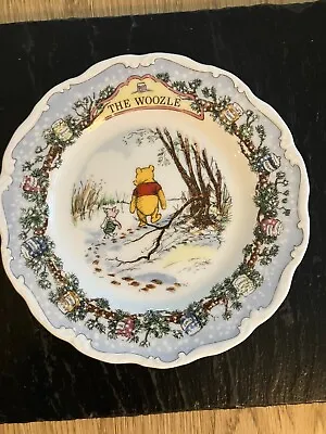 Buy 2 X Vintage Royal Doulton Winnie The Pooh Plate, The Woozle & Honey Tree. Disney • 21£