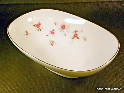 Buy NORITAKE China GARNET ROSE Pattern 6512 ~ JAPAN ~ Oval Vegetable Bowl ~ 10  • 14.41£