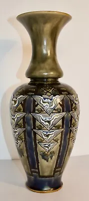 Buy Large Arts And Crafts Royal Doulton Stoneware Vase By Eliza Simmance • 495£