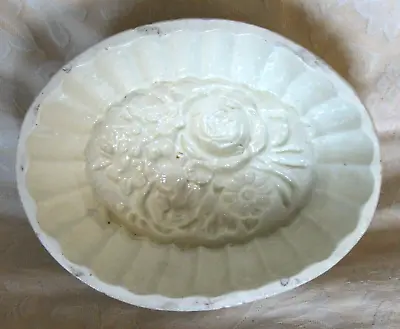 Buy Lovely Antique Creamware Ceramic Jelly Mould. • 15.95£