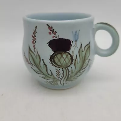 Buy Buchan Thistleware  Stoneware  Coffee Tea Cup Portobello Scotland Vintage • 18.85£