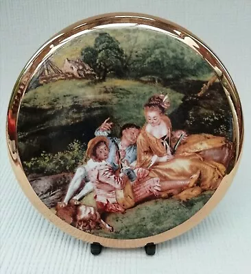 Buy SylvaC Ware Vintage Painted Circular Decorative Disc Wall Decor Mother Children • 10.99£