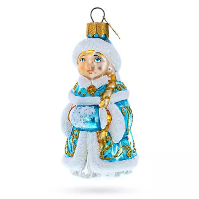 Buy Snigurochka Snow Maiden Glass Christmas Ornament • 11.08£