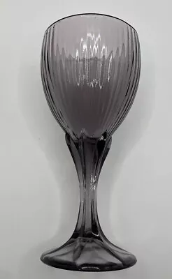 Buy Vintage Fostoria Monet Purple Stemmed Goblet Pressed Glass Wine 6 5/8” H X 3” W • 6.64£
