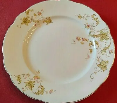 Buy John Maddock & Sons Royal Vitreous China England Dinner Plate 8 3/4  Floral • 14.28£