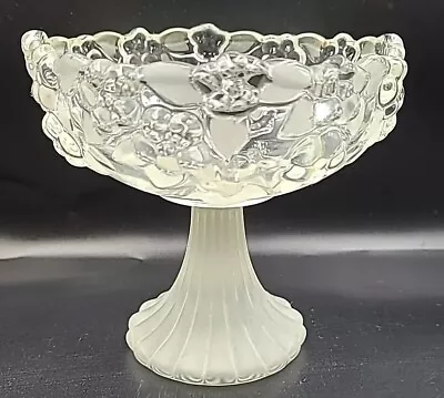 Buy Vintage Walther Glas Crystal Frosted Glass Candy Dish West Germany, Heavy Thick • 18.03£