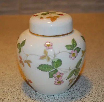 Buy Wedgwood Wild Strawberry Small Ginger Jar + Bud Vase  Bone China • 15£
