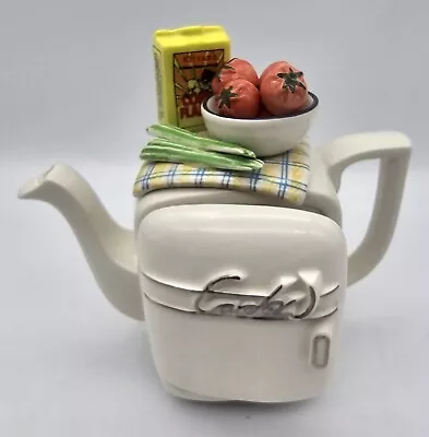 Buy Vintage Paul Cardew Refrigerator Fridge Mini Ceramic Teapot Made In England  • 12.46£