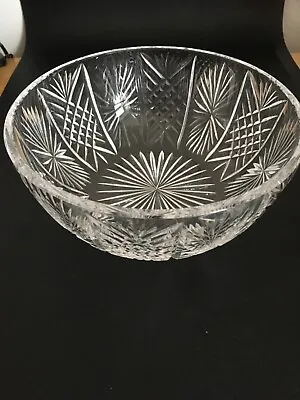 Buy Tyrone Crystal Stamped Heavyweight Bowl 20cm/8’’  Wide • 12£
