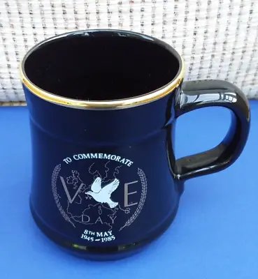Buy VE Day Commemorative Mug 1945 - 1985.  Prinkash Pottery • 4.99£