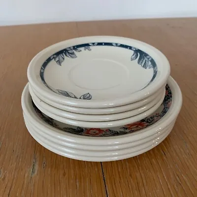Buy BRAND NEW Staffordshire Tableware England Pack Of 4 Plates & Pack Of 4 Saucers • 10£