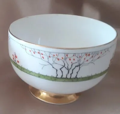 Buy Carlton Ware : Carlton China Sugar Bowl :  Orange Tree :  Patt. 4979 : Art Deco • 15£