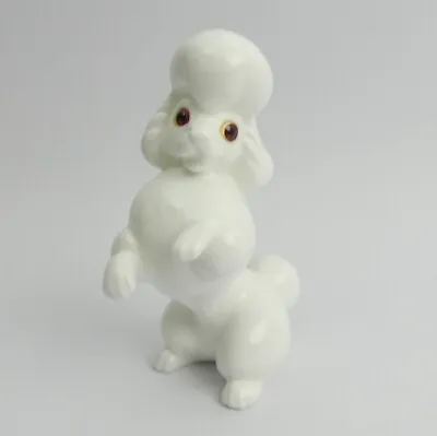 Buy A Lovely Royal Osborne Bone China Poodle Dog Begging Figurine • 22£