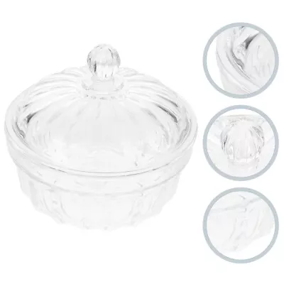 Buy  Dried Fruit Box Candy Glass Child Reusable Jar Decorative Bowl • 19.99£