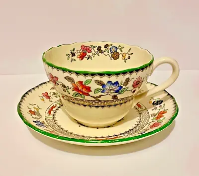 Buy Vintage (1950s) Copeland Spode 'Chinese Rose' Tea Cup And Saucer • 16£