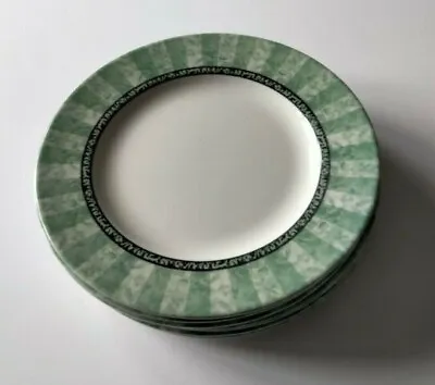 Buy 4 X Creative Tableware Dinner Plates Sage Staffordshire 27cm VGC • 32£