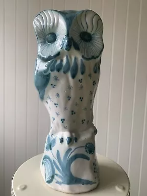 Buy Vintage Rye Pottery Ceramic Owl By David Sharp 28cm/11 Inches Fab Condition • 50£