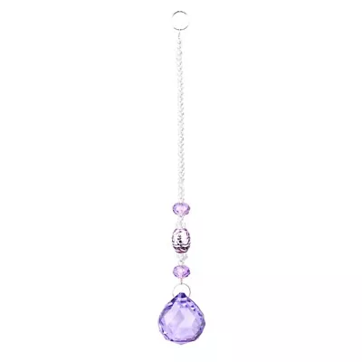 Buy Colorful Crystals Glass Pendants Chandelier Suncatchers Prisms Hanging Ornament • 7.96£