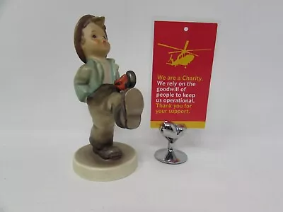 Buy Goebel M J Hummel Happy Traveller  Boy Figurine                            #3 B7 • 5.95£