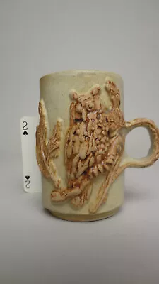 Buy Bernard Rooke Pottery Owl Mug #2 • 10£