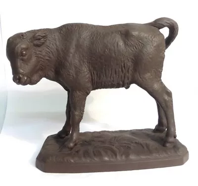 Buy A Meissen Erich Oehme (boettger Stoneware) Model Of A Bison Calf, Circa.1937 • 655.57£