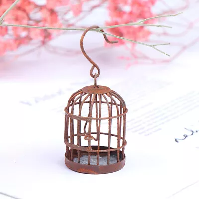 Buy 1:12 Dollhouse Accessories Miniature Metal Bird Cage Doll House Orname YK Sp • 5.50£