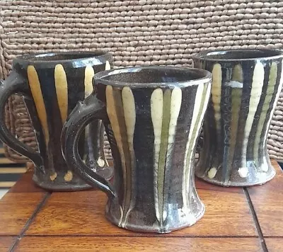 Buy 3 Studio Pottery Mugs By Matt Grimmitt  Pottery  • 12£