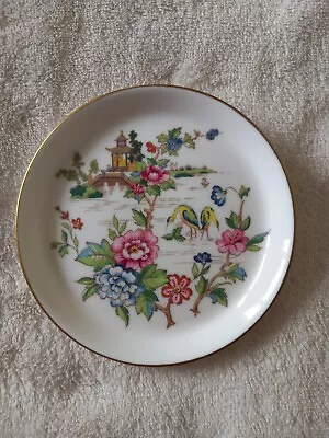 Buy Vintage Fine Bone China Crown Staffordshire England Pagoda Trinket Plate 4  • 14.95£